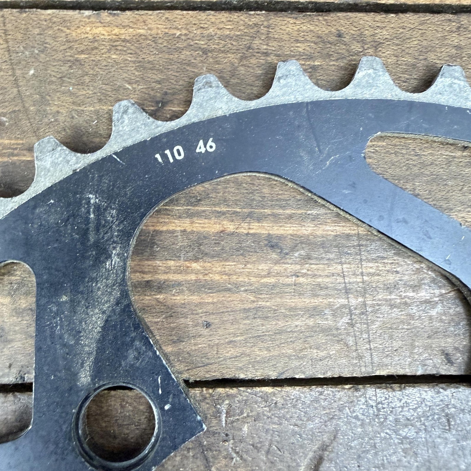 Sun Ringle 46T Chainring 110 BCD 5-Arm Black Aluminum Road MTB Bike