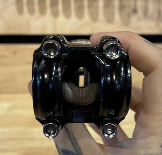 Dimension Threadless Stem – Black, 75mm, 35 degrees, shop NOS