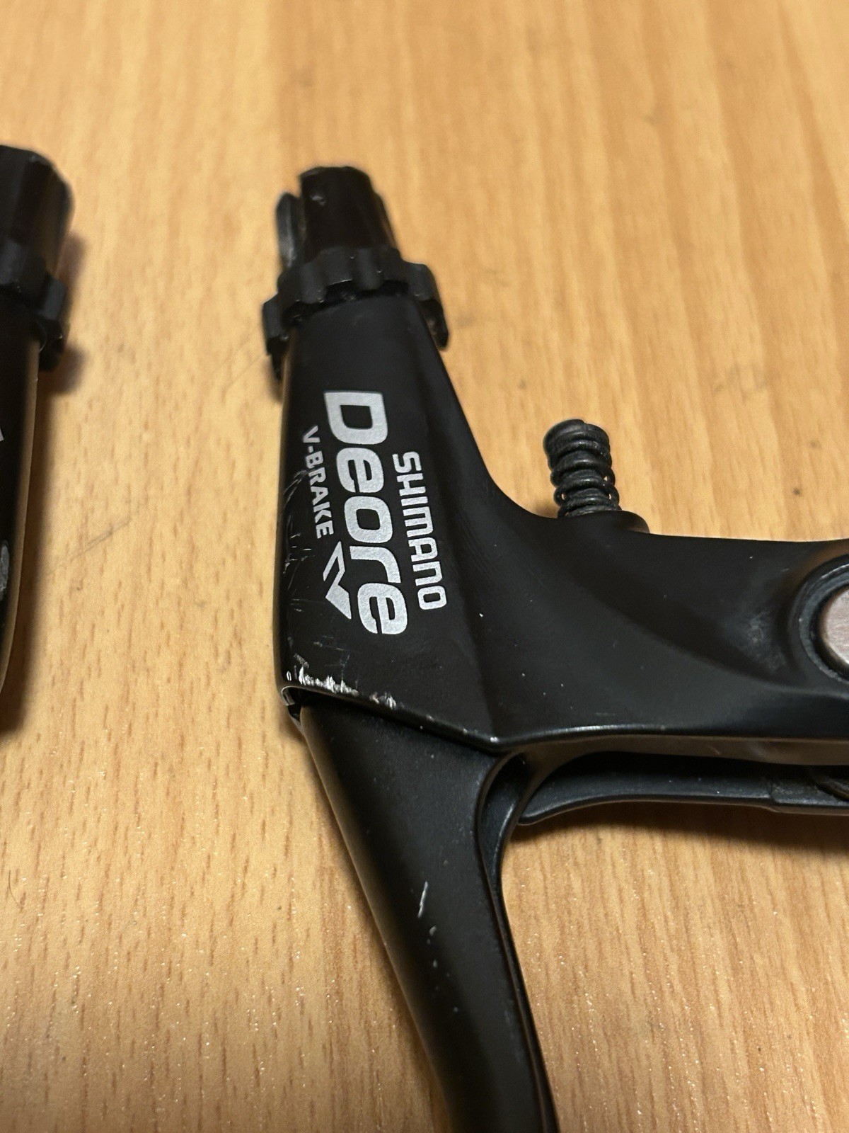 Shimano Deore BL-M511 V-Brake Levers Black 2-Finger Linear Pull Mechanical Disc