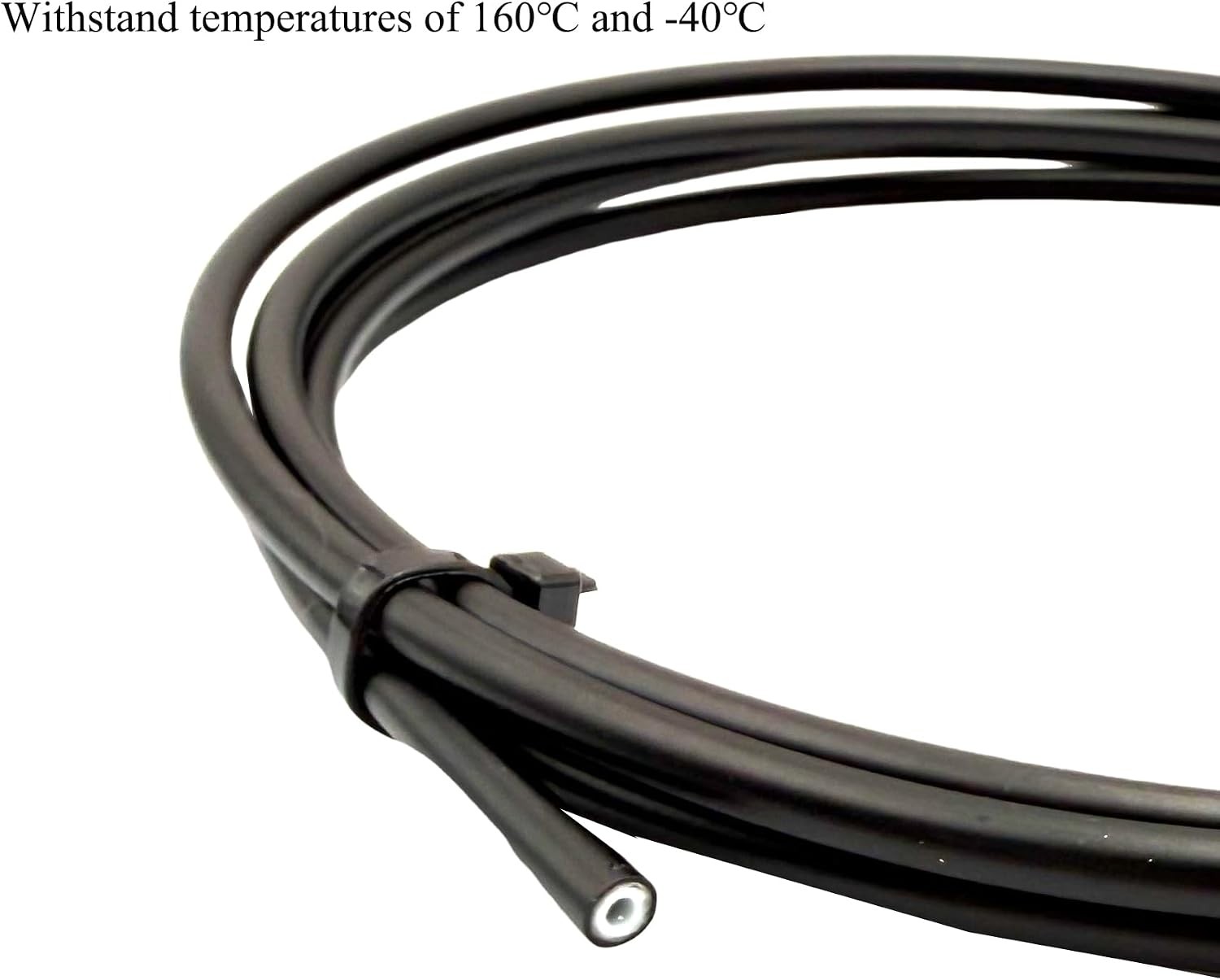 Bike Hydraulic Brake Hose Kit, 2500mm Bike Brake Oil Tube ID.2mm x OD.5mm with