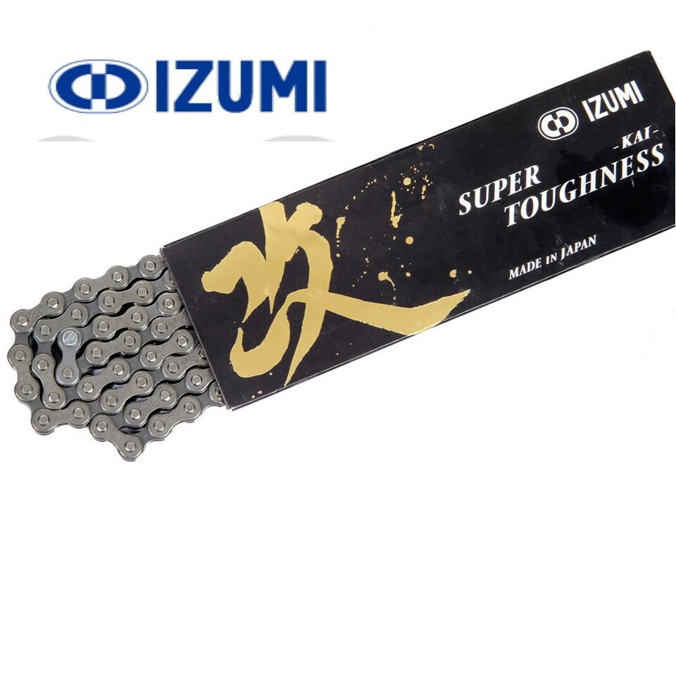 Super Toughness KAI 1/8″ Bike Chain Silver Single Speed