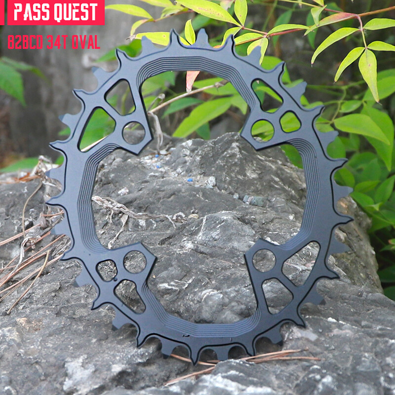 PASS QUEST MTB Chain ring 82 BCD Round/Oval Bicycle Chain wheel 30-36T