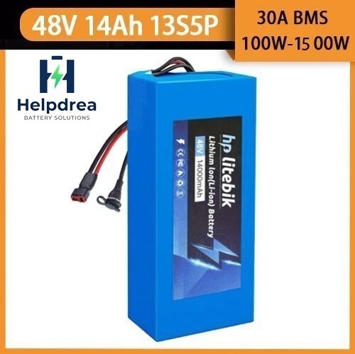 Lithium Ebike Battery 48V 14Ah for 500W 700W 1000W 1500W Electric Bicycle Bike