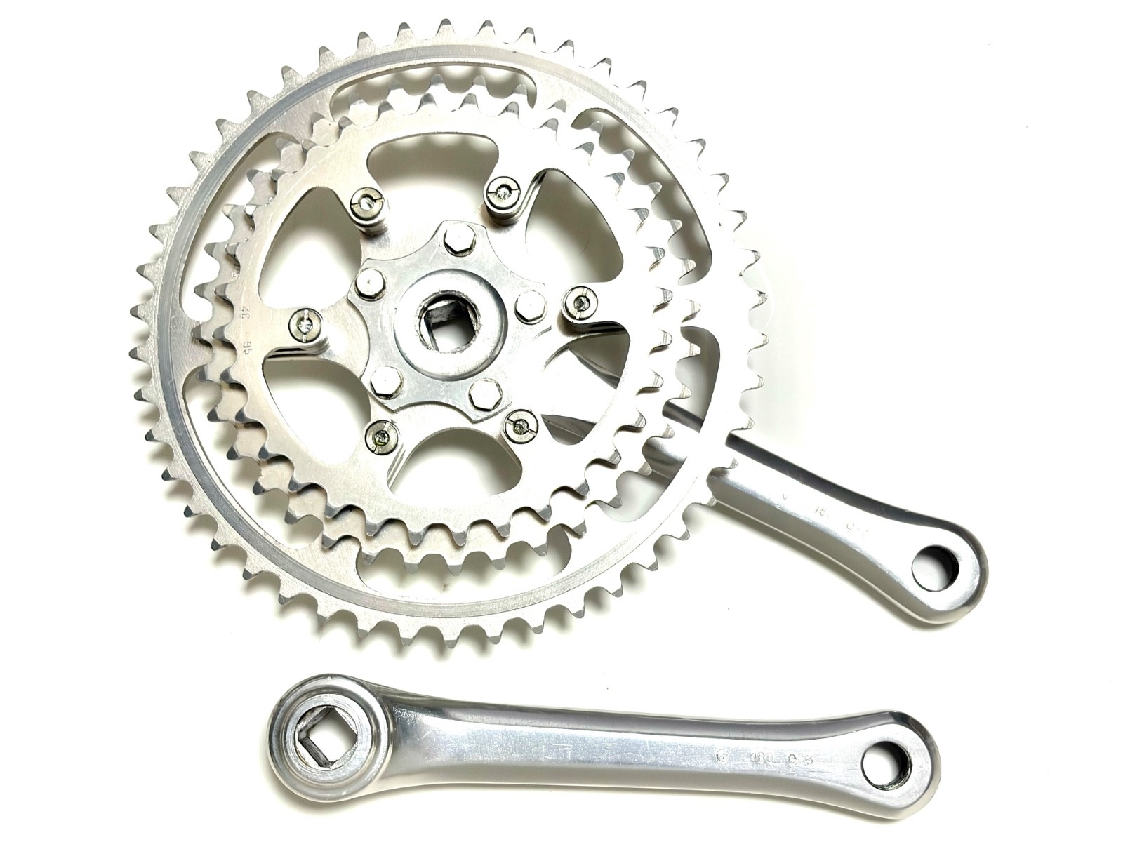 Rare SUGINO PX Triple Crankset 160mm 46/36/30T w/ Box Vintage Touring
