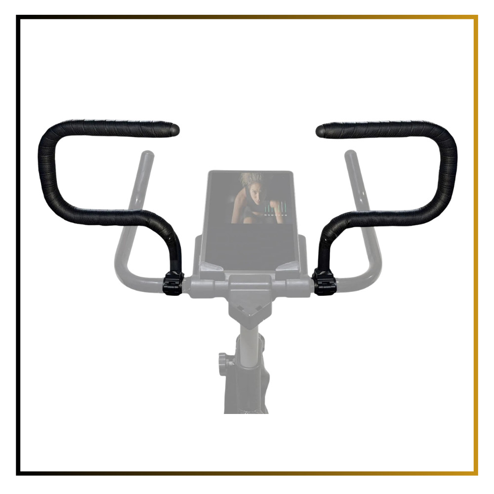 Spin Bike Handlebar Extender U-Shaped Upright Riding Back Support Stable