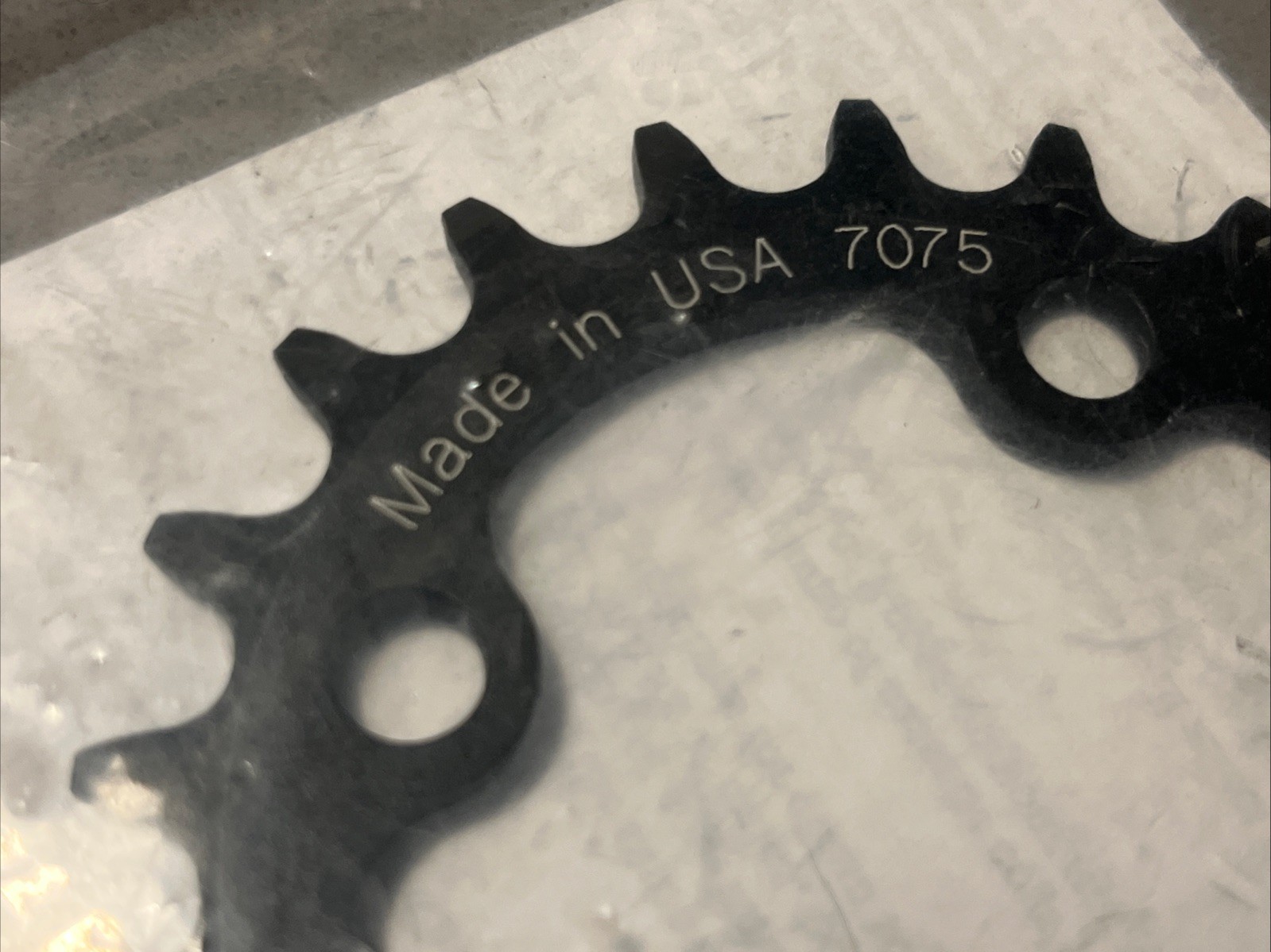 NOS Salsa Chainring CNC Machined 7075, 22 teeth, 64mm BCD, 5-9spd, Made in USA