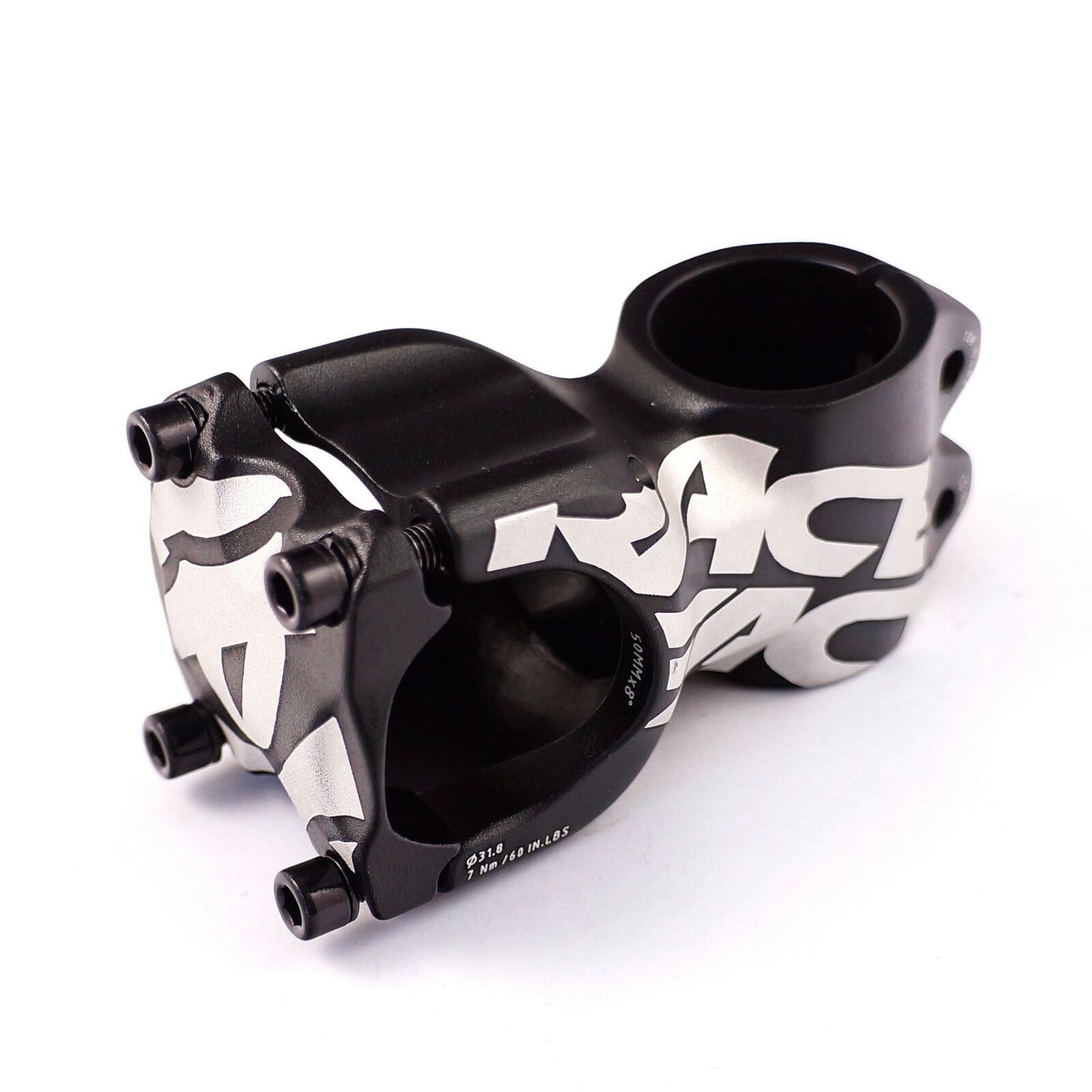 Race Face Chester MTB Mountain Bike Stem, 31.8 x 50mm, +/-8 degree, Black