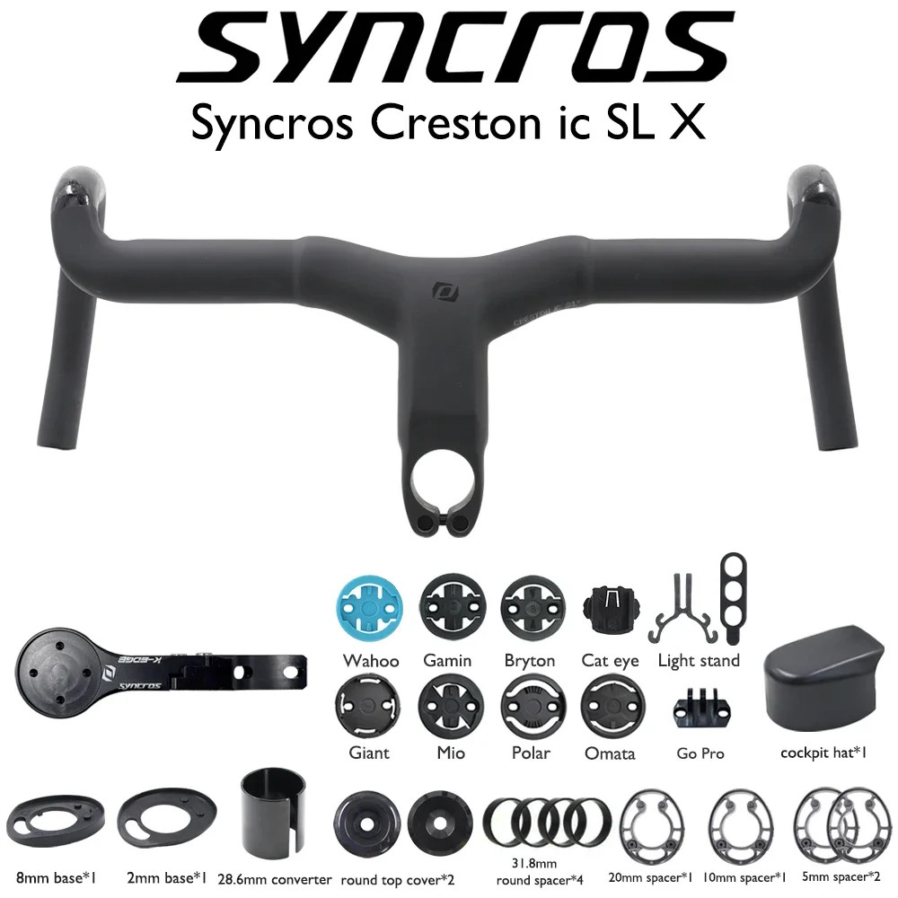 Carbon Gravel Bike Integrated 31.8mm for 16° Flare 60/115mm Reach/Drop 70-120mm