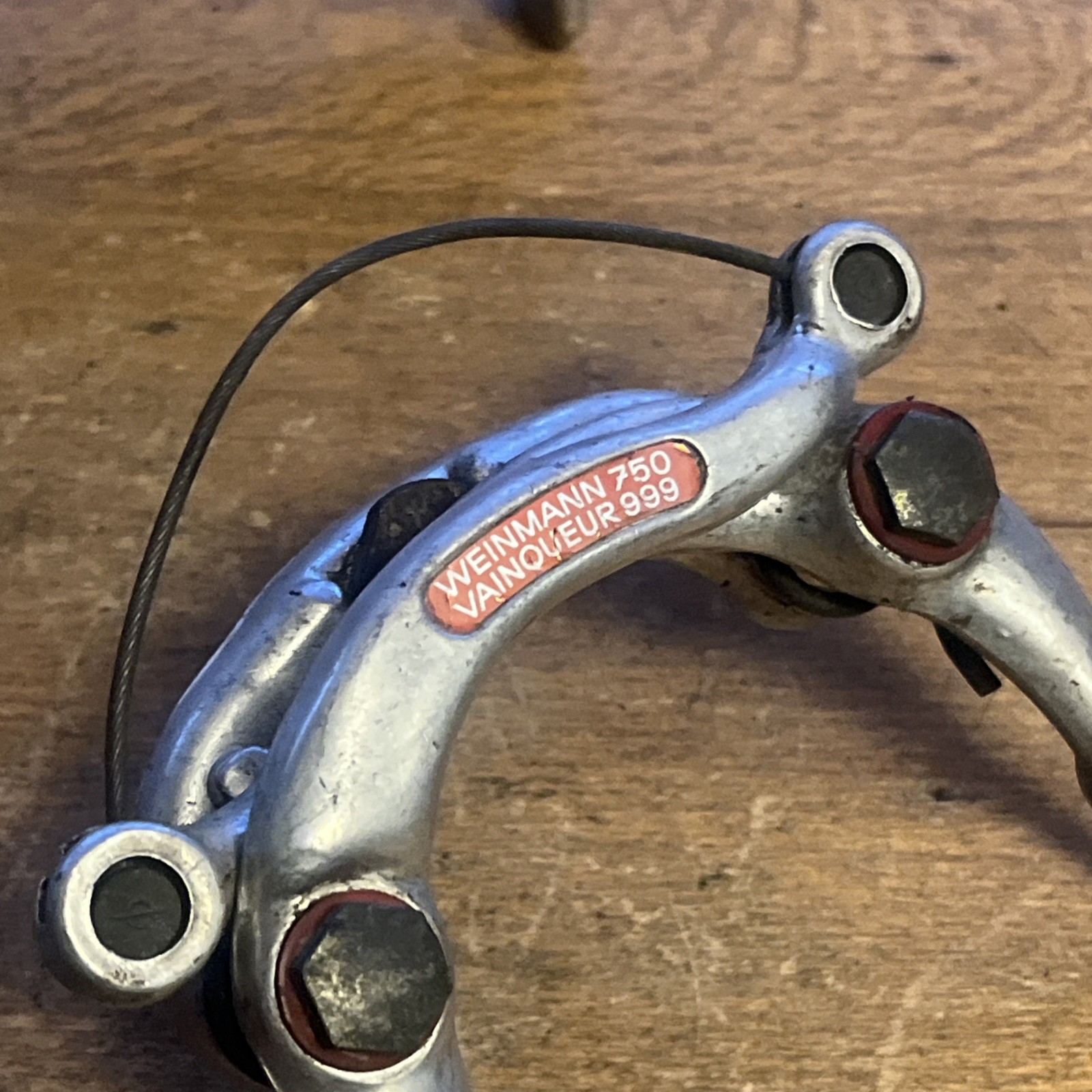 Vintage Weinmann 610/750 Vainqueur 999 Center Pull Brake Calipers + Hangers