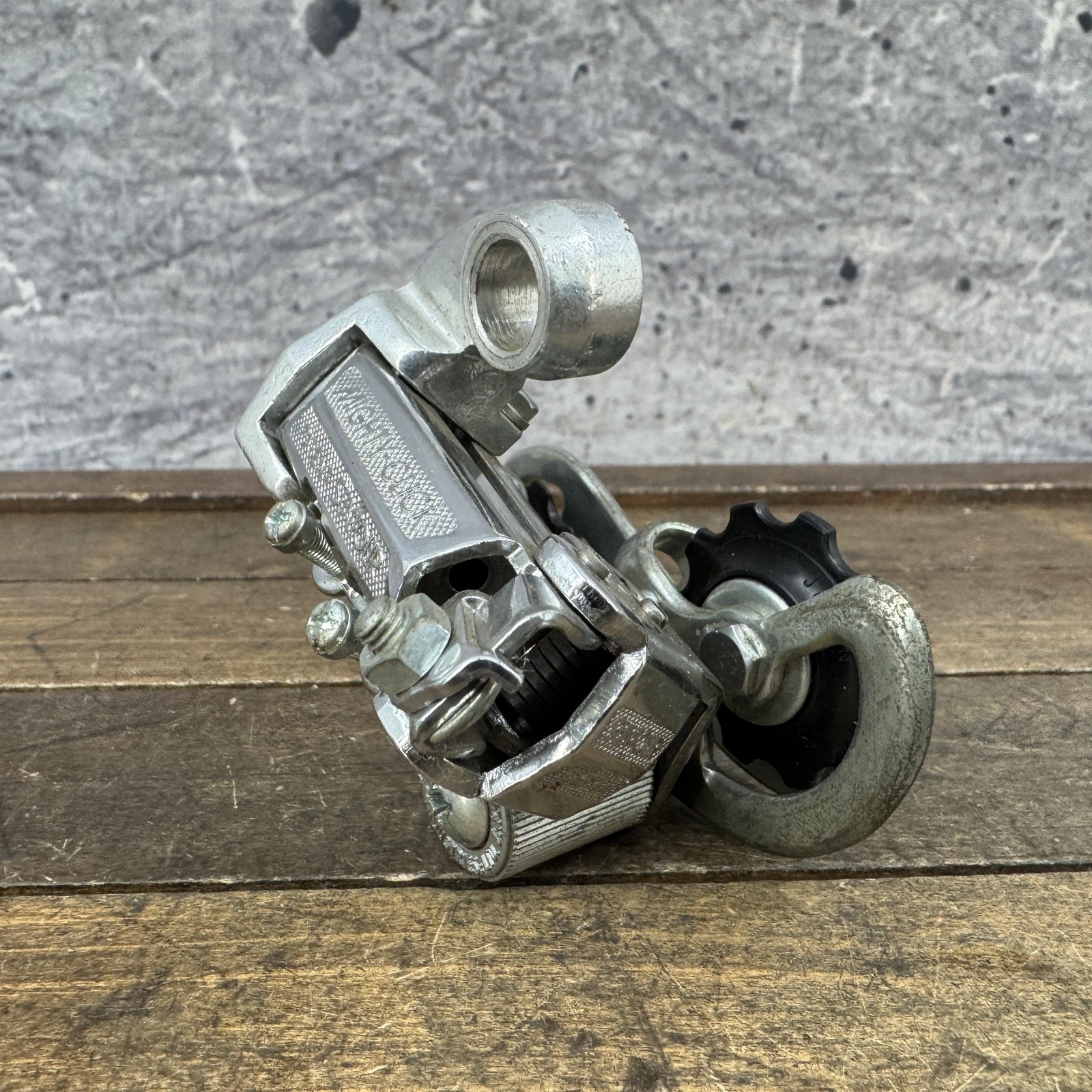 Vintage SunTour Mighty Click Rear Derailleur Long Cage Parts No Bolt