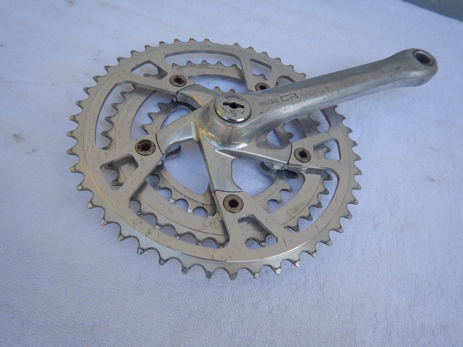 SR Sakae CR Turbine Triple Mountain Touring Bike 175 Cranks Crankset 110BCD