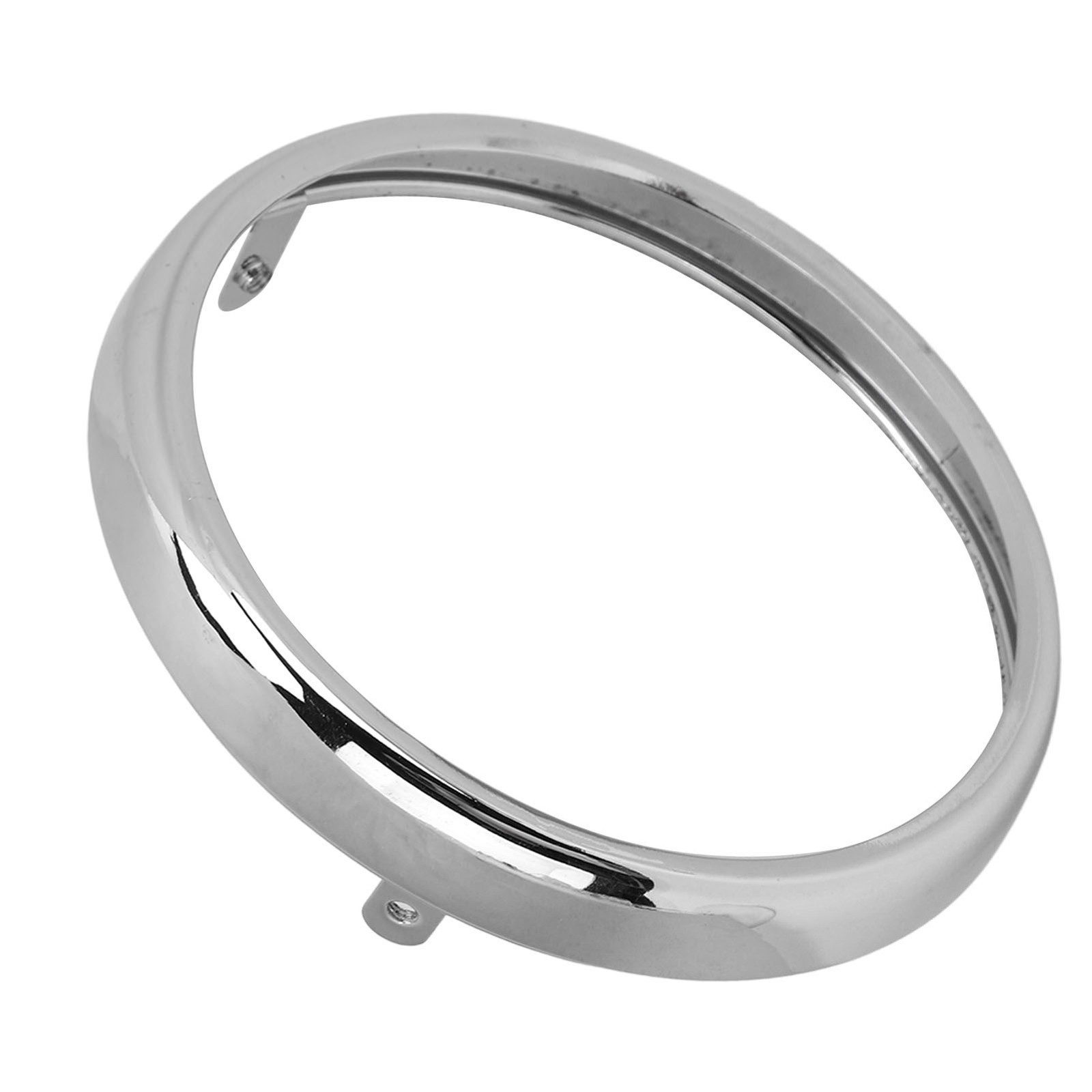 6in Motorcycle Headlight Ring Stylish Chrome Plated Smooth Surface Aluminum UIUW