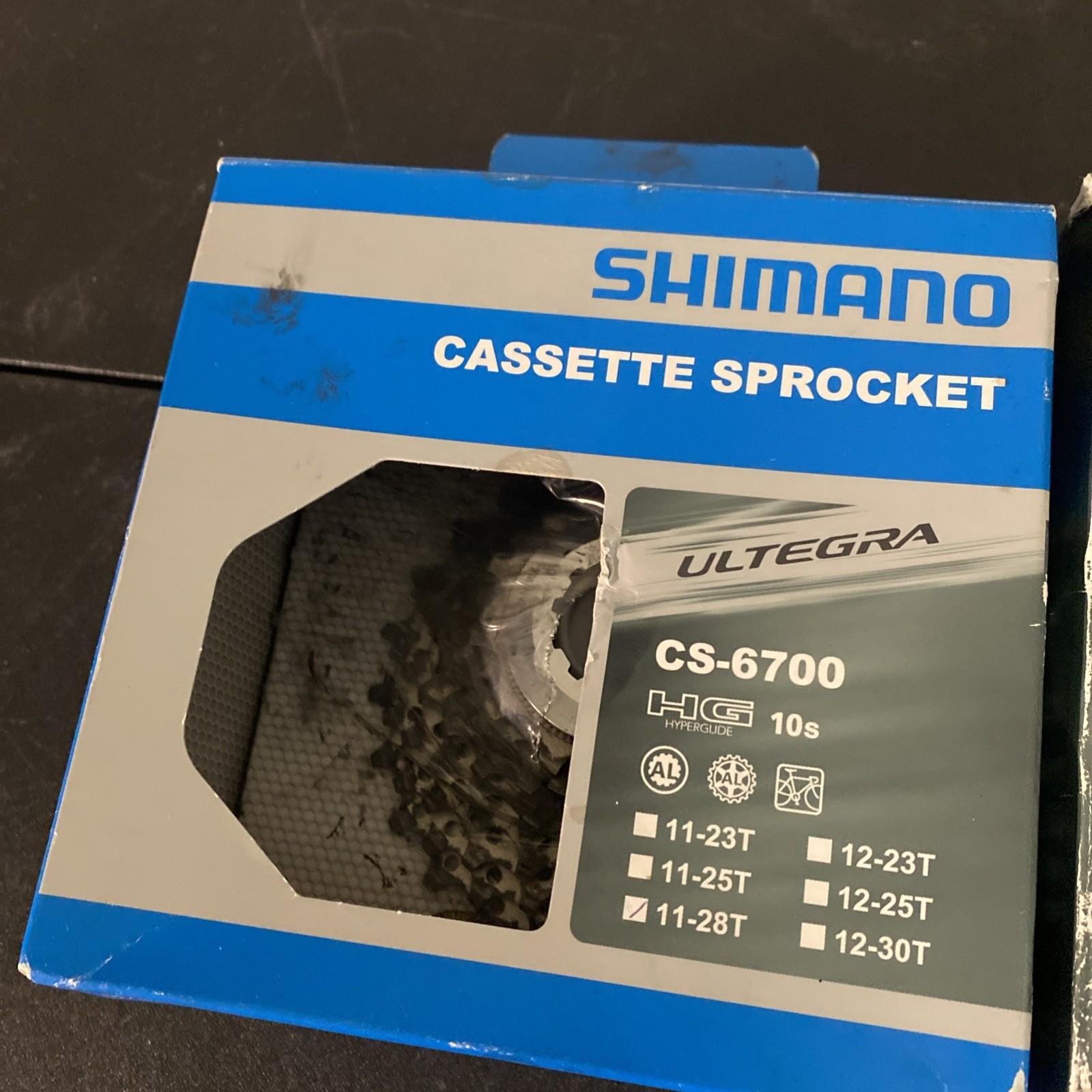 Shimano Ultegra CS-6700 Cassette 10 Speed 11-28T Silver Lot Of 2 Read