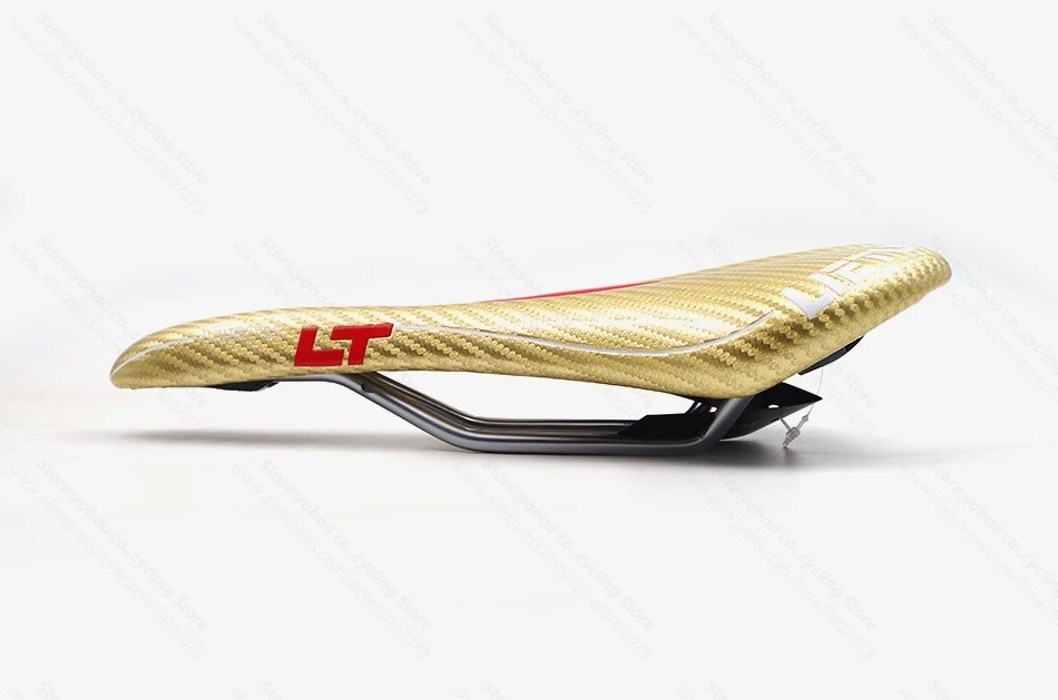 MTB Road Bike Carbon Leather Saddle Cycling Seat Front Cushion Bike Saddle
