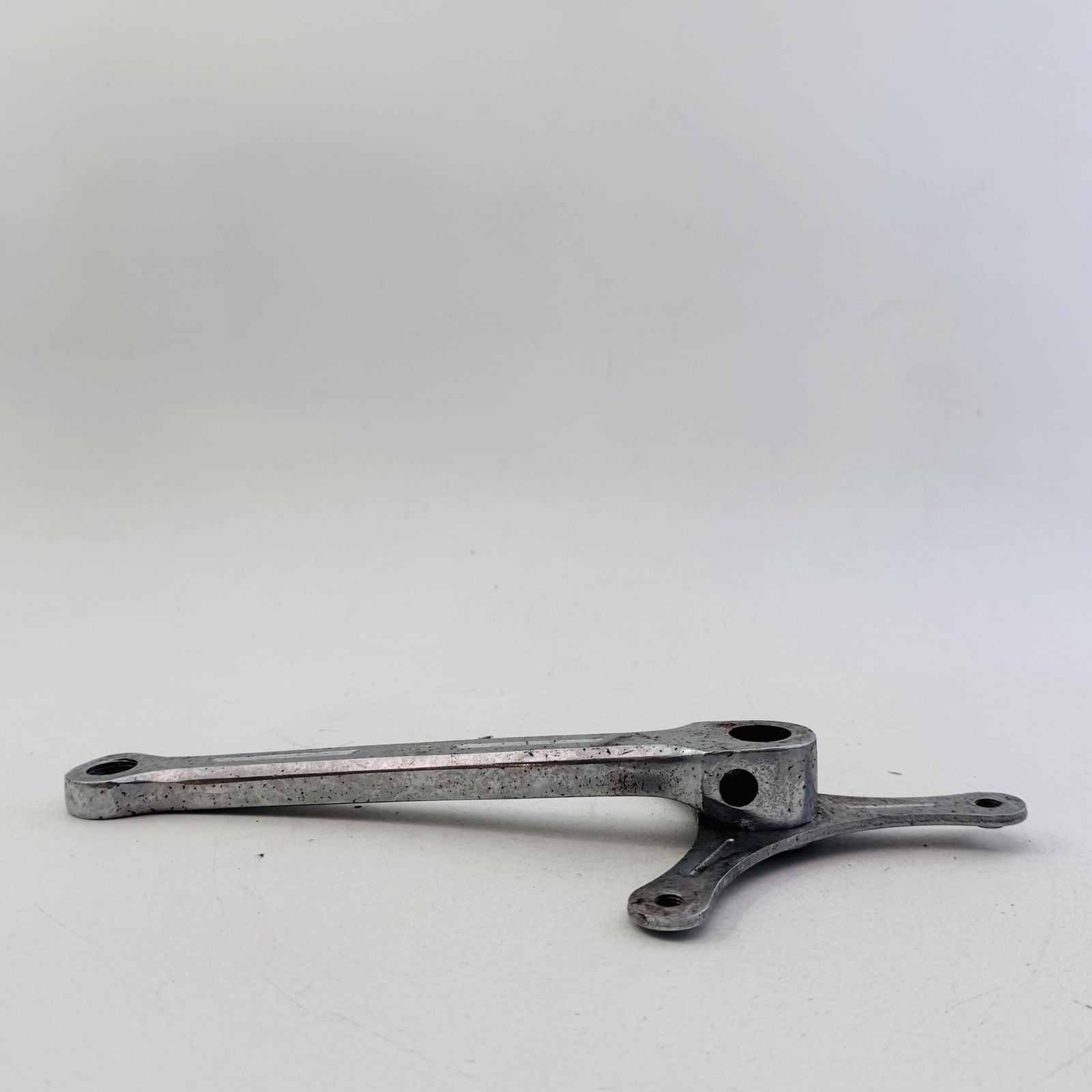Vintage Nervar Right Crank Arm 170mm 3-Bolt Steel Silver Road Bike France A32