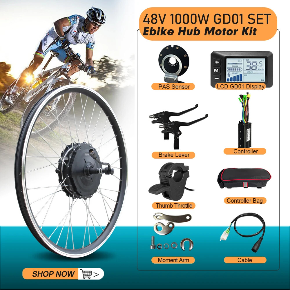Mountain Electric Bicycle High Speed Brushless Gear Rear Rotate Motor 48V 1000W