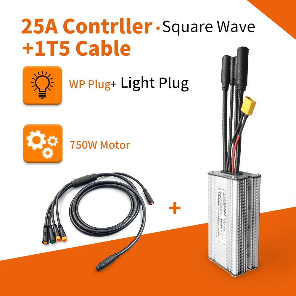 36V 48V 250W 350W 500W 1000W Mountain Ebike Brushless KT Controller Waterproof