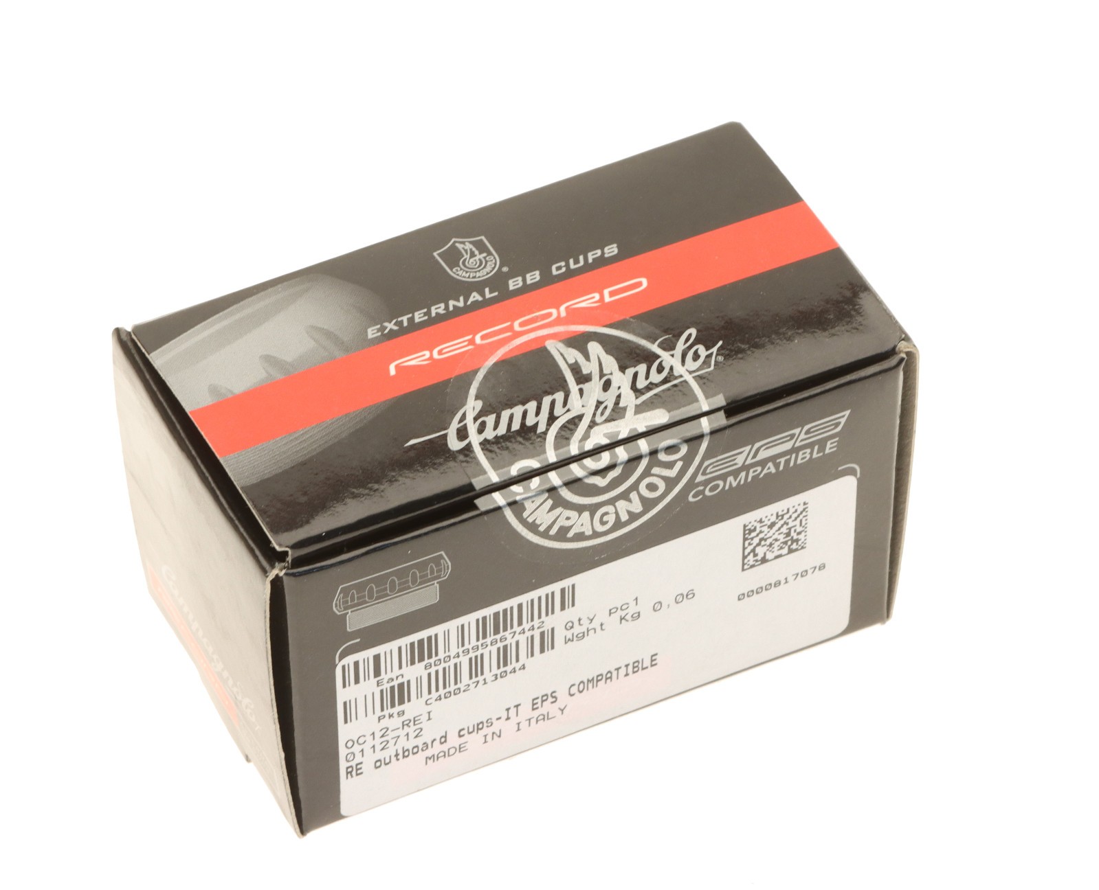 Campagnolo Record Ultra Torque Bottom Bracket Cups Italian OC12-REI EPS NEW