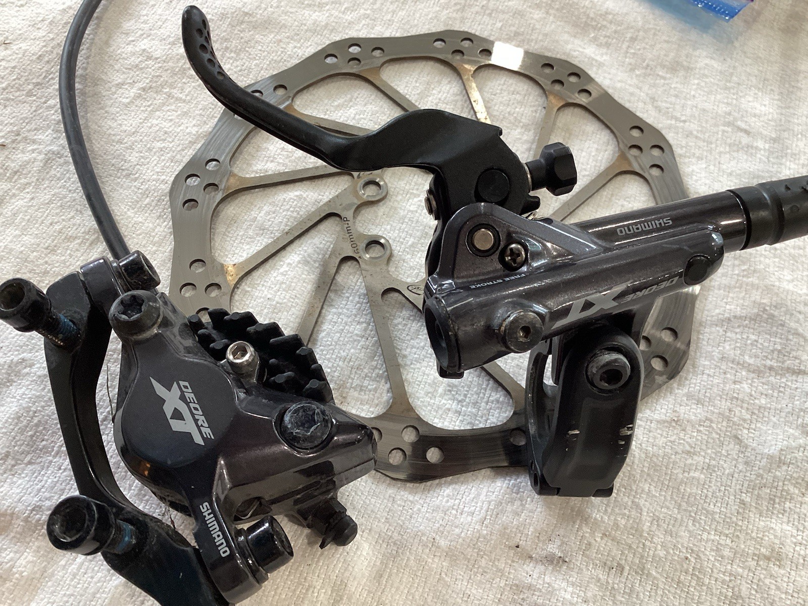 Shimano Deore XT BL-M8000 Left Hydraulic Disc Brake 27” / 160mm Avid Rotor