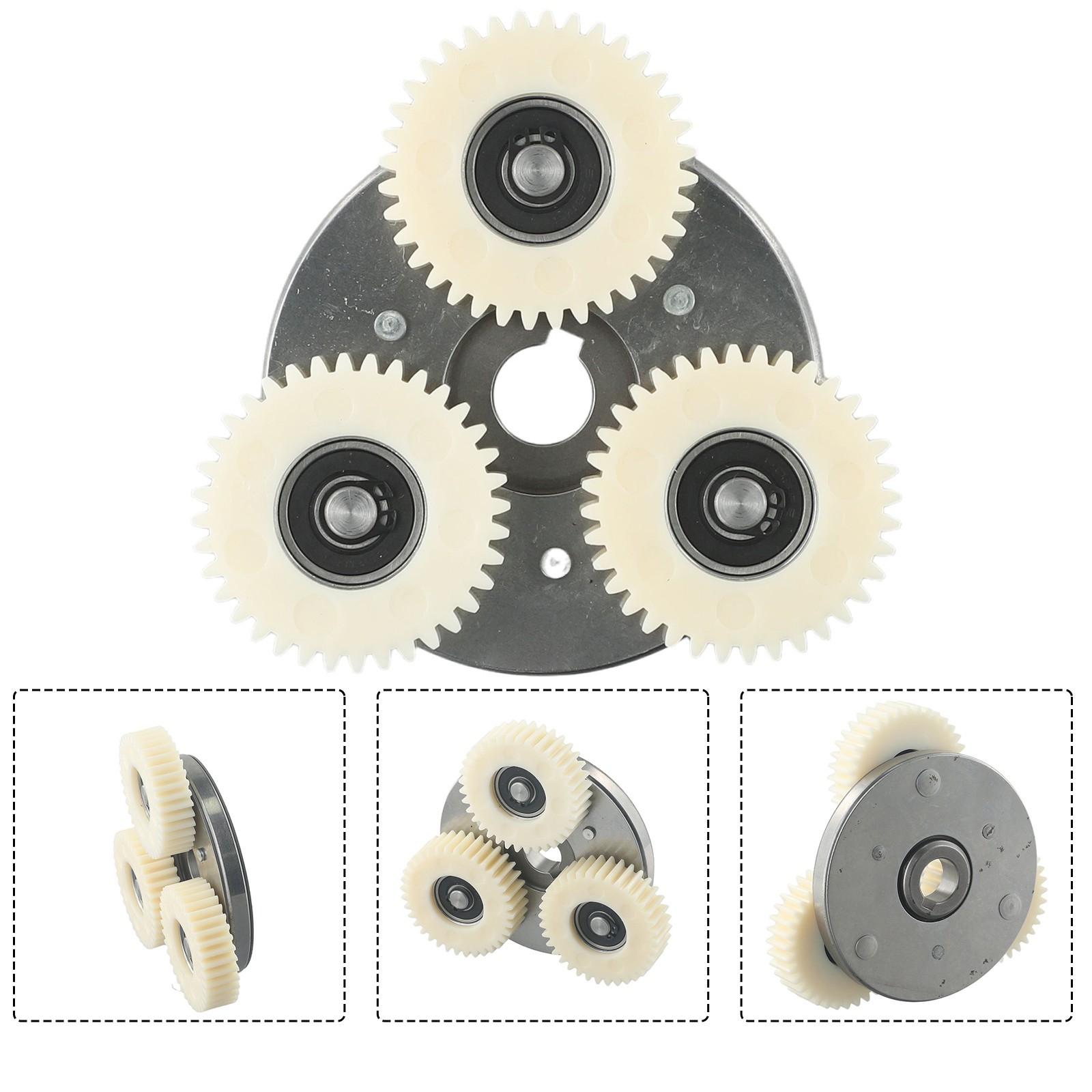 3x Planetary Gears Gears E-Bike For Bafang Motor Motor Nylon Wheel Hub/ White
