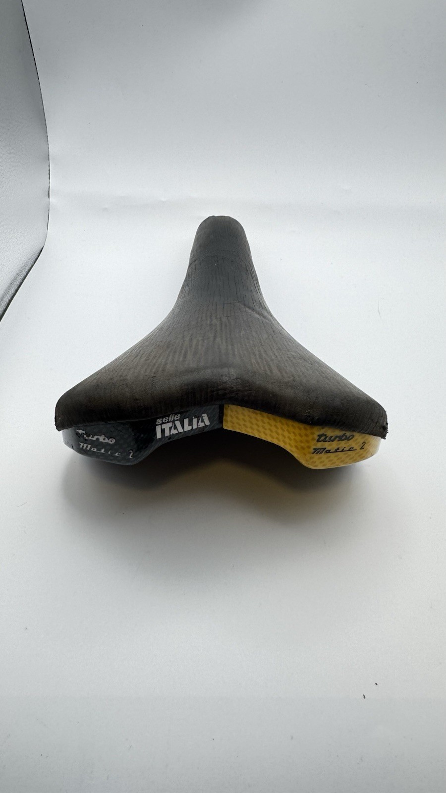 Selle Italia Turbo Magic 2 Saddle Vintage Road MTB Made in Italy Yellow