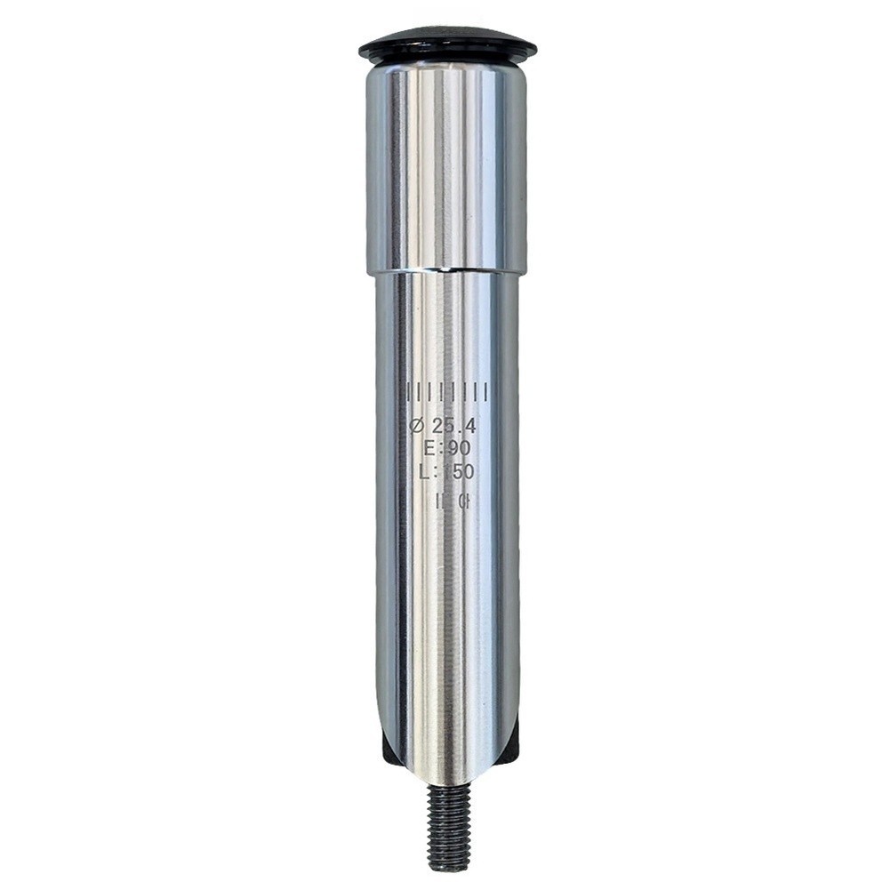Aluminum Folding Bike Fork Stem Extender Fits 22.2mm and 25.4mm Steerer Tubes