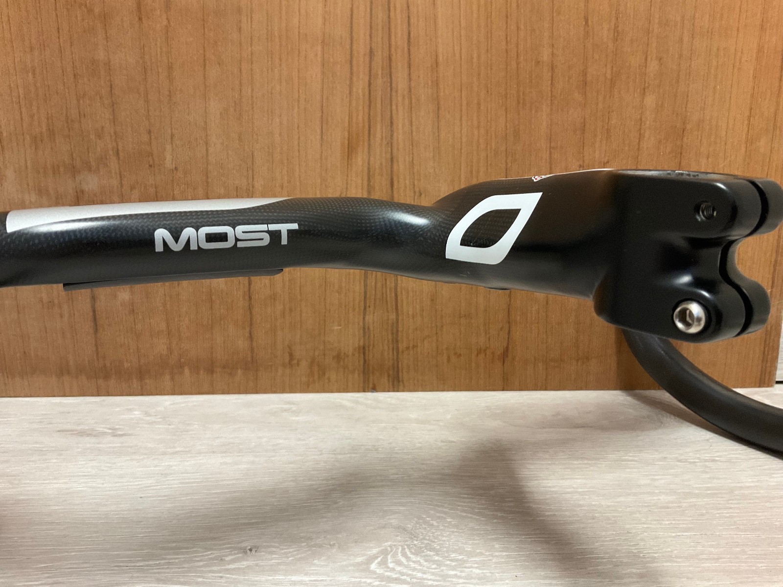 NOS Pinarello Most Talon Carbon Compact Integrated One Piece Handlebar Handlebar
