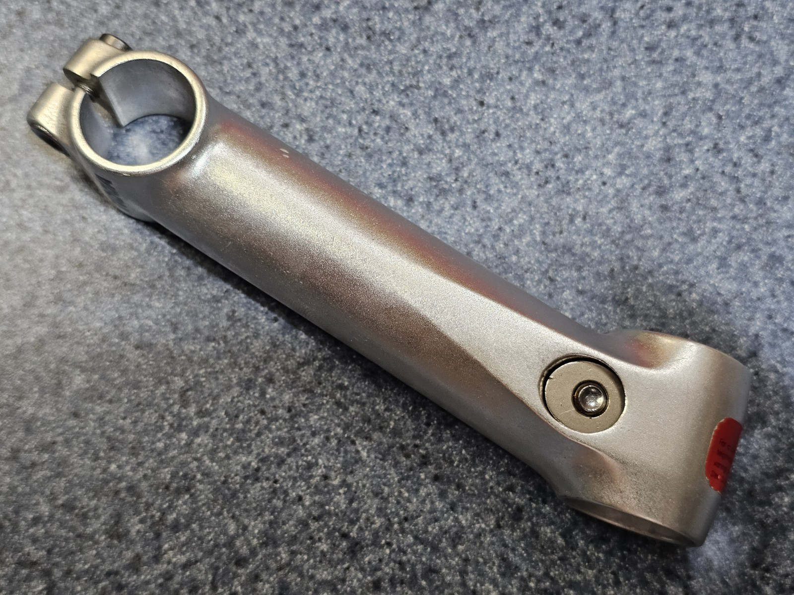 Tioga Alchemy Forged Aluminum Stem 135mm 1-1/8” 25.4mm Silver Vintage 90’s MTB
