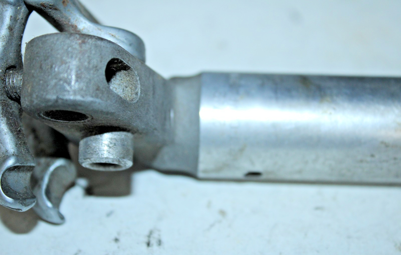 Vintage Campagnolo Seatpost Seat Tube 210/27.2mm 25mm Offset Silver Campy Italy~