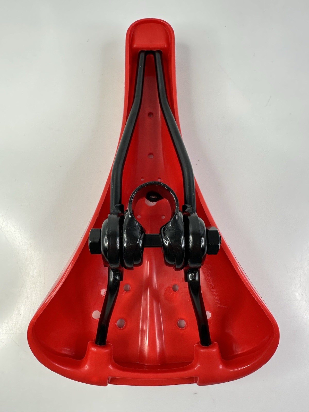 Retro 2017 Viscount Dominator BMX Racing Freestyle Seat Saddle 2166 Red