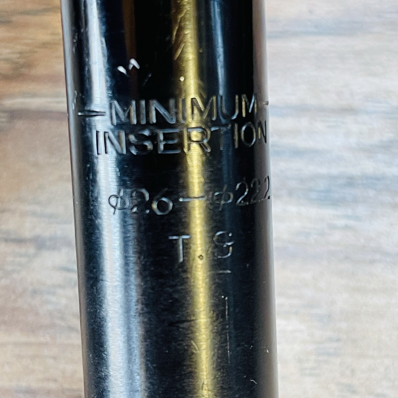Vintage 1986 Specialized Nitto Quill Road Stem 1-inch  22.2 65mm 26 Black 