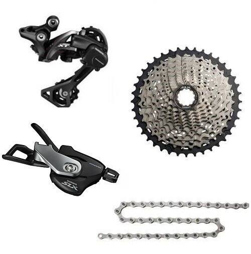 Shimano SLX M7000 1×11 Speed MTB Groupset RD-M8000 40T 4Pcs SL M7000 I-Spec B