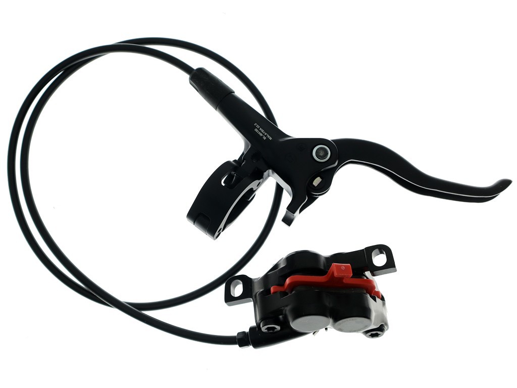 Shimano DEORE BL-M4100 / BR-MT420 4-Piston Hydraulic Disc Brake Set Front+Rear