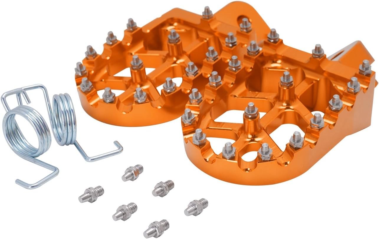Dirt Bike Foot Pegs for Tutti Soleil01,CNC 7075 Aluminum FootPegs Rest Pedal for