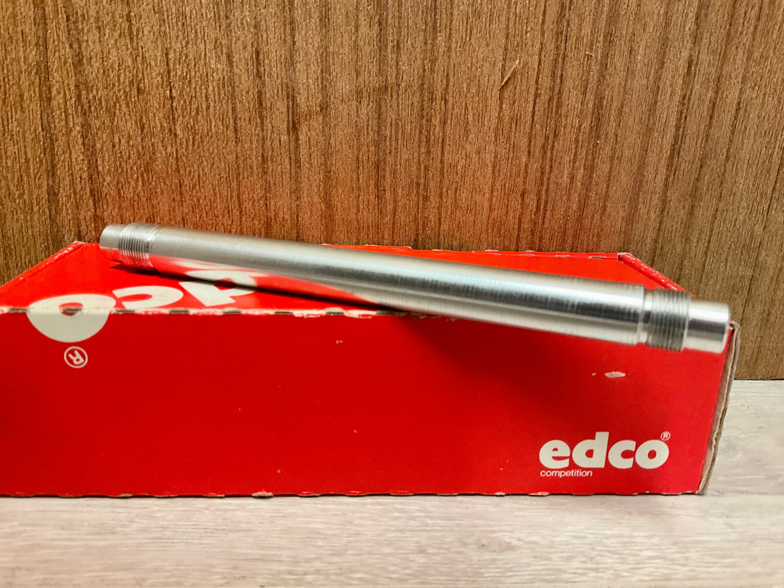 Vintage NOS edco Competition rear AL hub Achse axle 7-s total lenght 141mm (130)