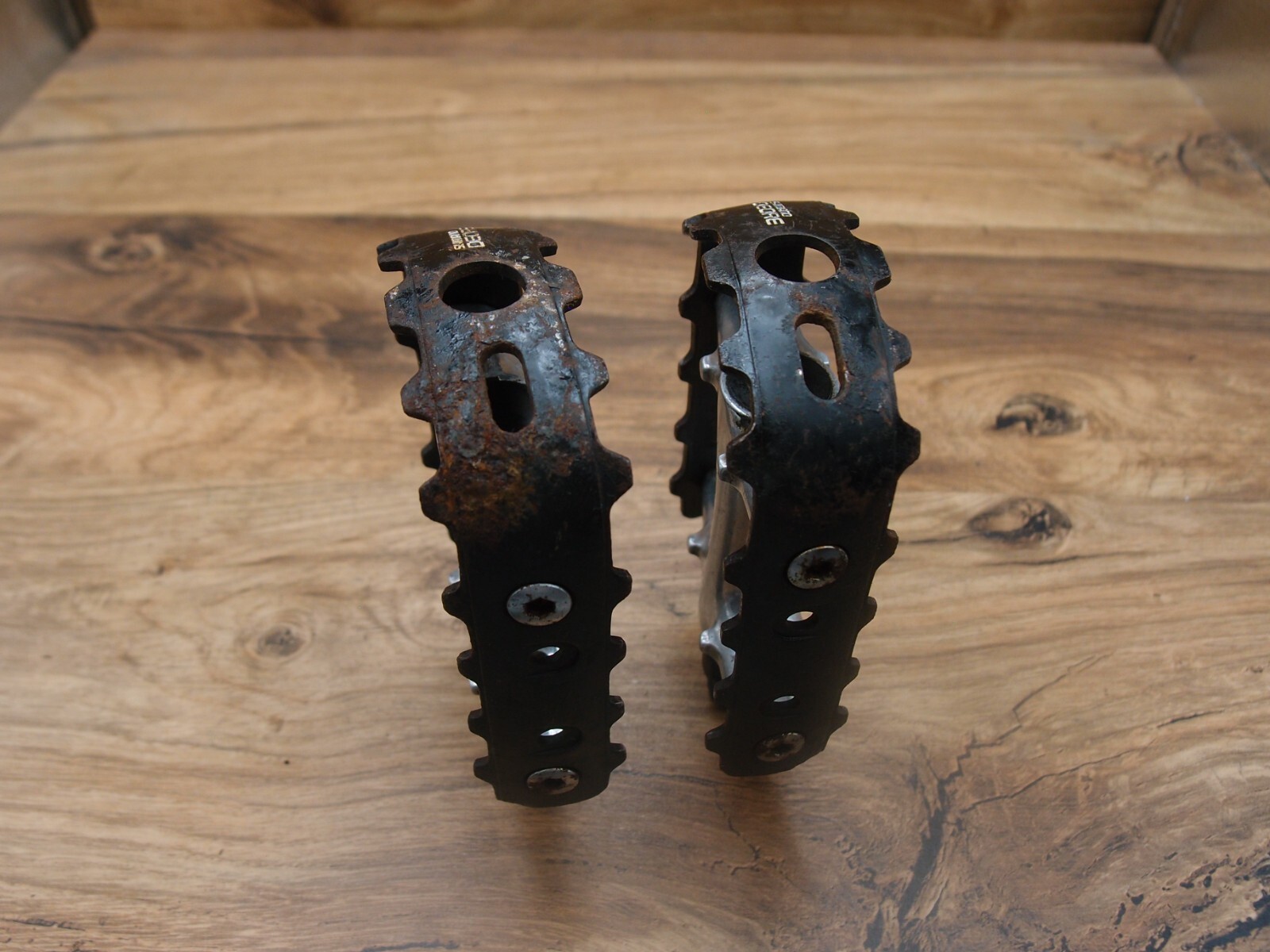 1990’s MTB flat platform pedals Shimano Deore PD-MT60 Bear Trap VIA Japan