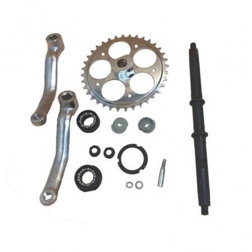 CDH Wide Crank Assembly-3pcs,for 2-stroke and 4-stroke motor- GAS Motorized Bike