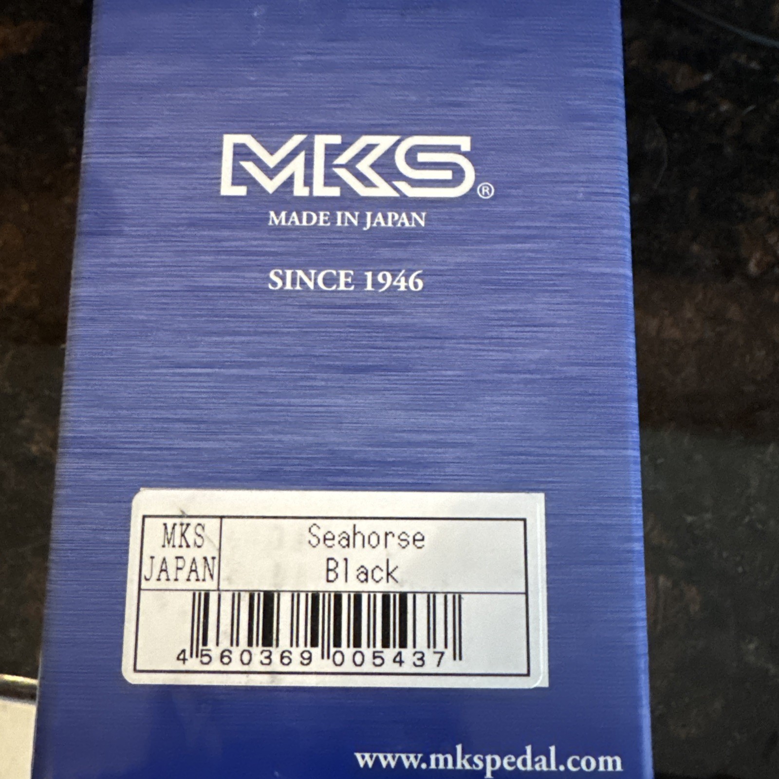 MKS Seahorse 9/16 Black Pedals NIB