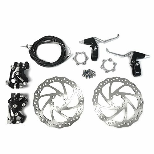BlueSunshine Front and Back Disk Brake Kit – 160mm For 80cc Gas Motorized