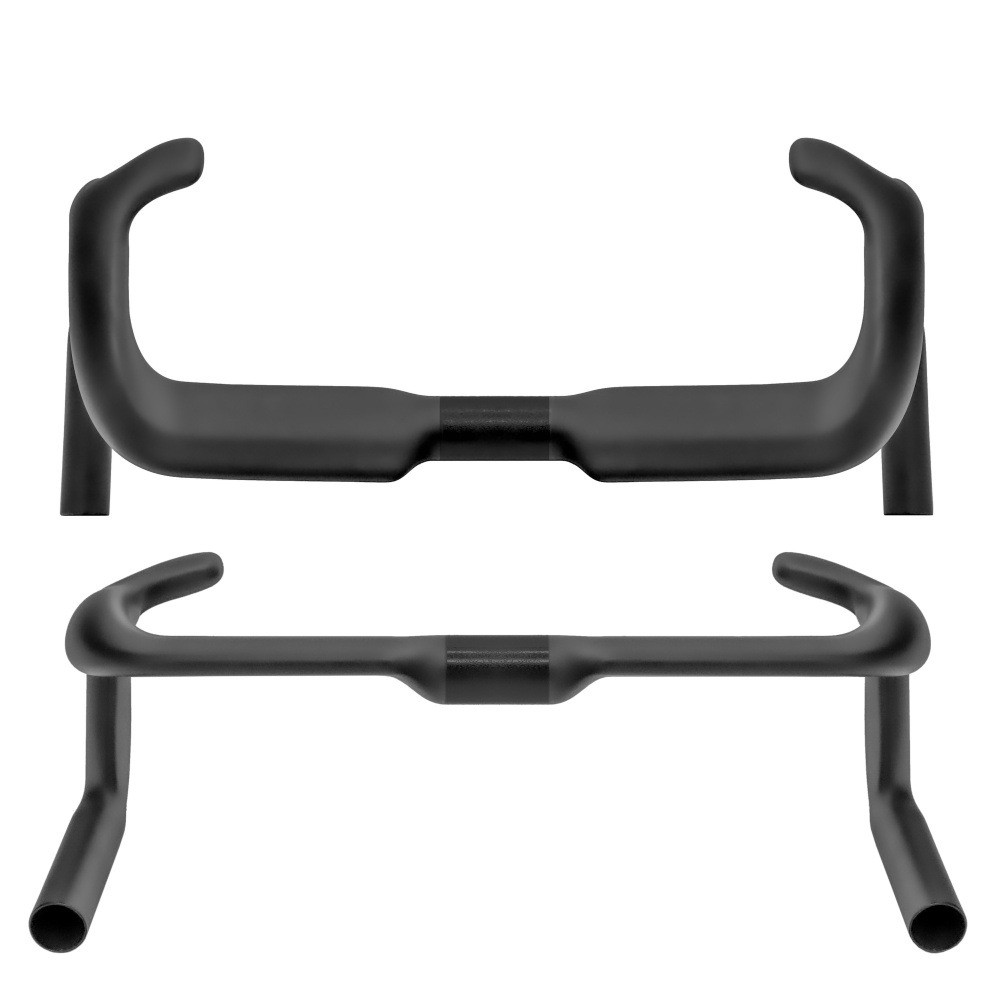 Track Handlebar Cycling Sprint Match Bent Handle Bar Carbon Fixed Handlebar