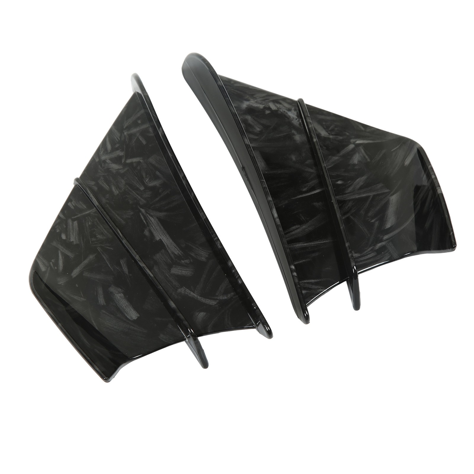 Front Fairing Winglets Sporty Look Scratch Free Cool Design Motorcycle Side XIQE