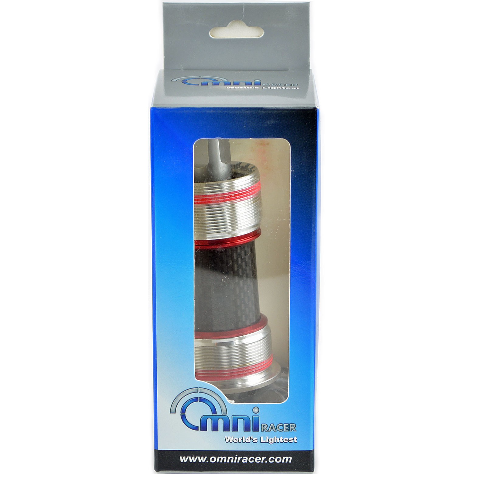 OMNI Racer Worlds Lightest Titanium JIS Square Taper Bottom Bracket 68x107mm