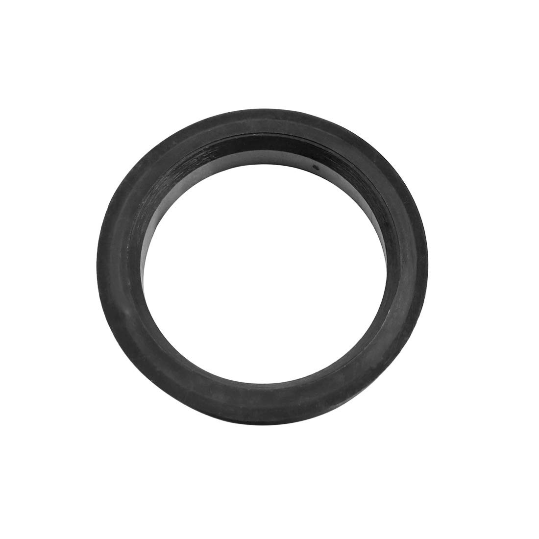 X AUTOHAUX Hub Rings 73.1 to 58.1mm Black Plastic 4pc