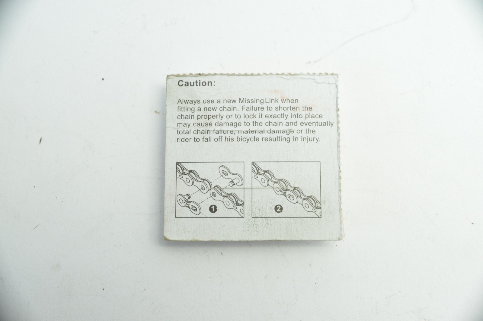 KMC MISSING LINK FOR 6.6 MM BICYCLE 9 SPEED CHAIN ONLY