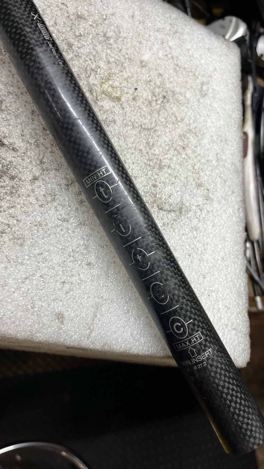 Titec Carbon Fiber Seatpost 27.2 X 330 Road Mountain Bike Seat Post 27.2mm