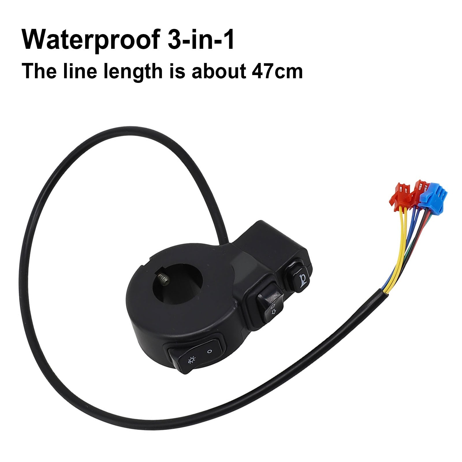 Ebike Switch Switch For Electric Throttle Latching (ON OFF) Button Power Outlet