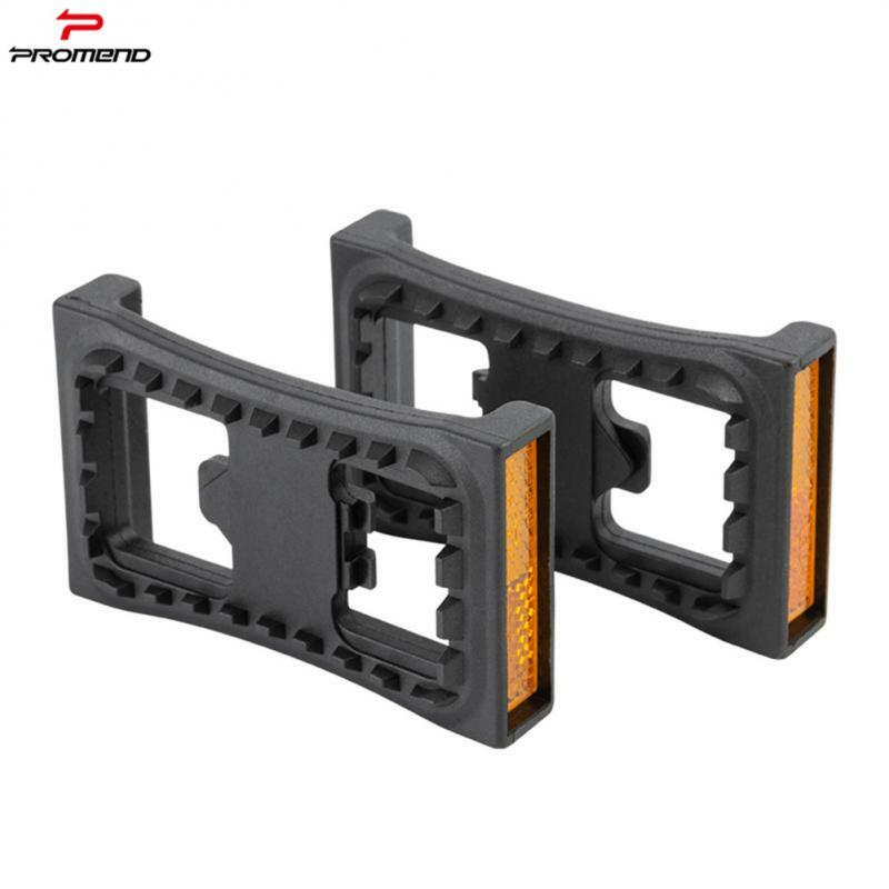 Promend MTB Pedal Cleats Flat Adapter Self Locking Pedal SPD Platform Conversion