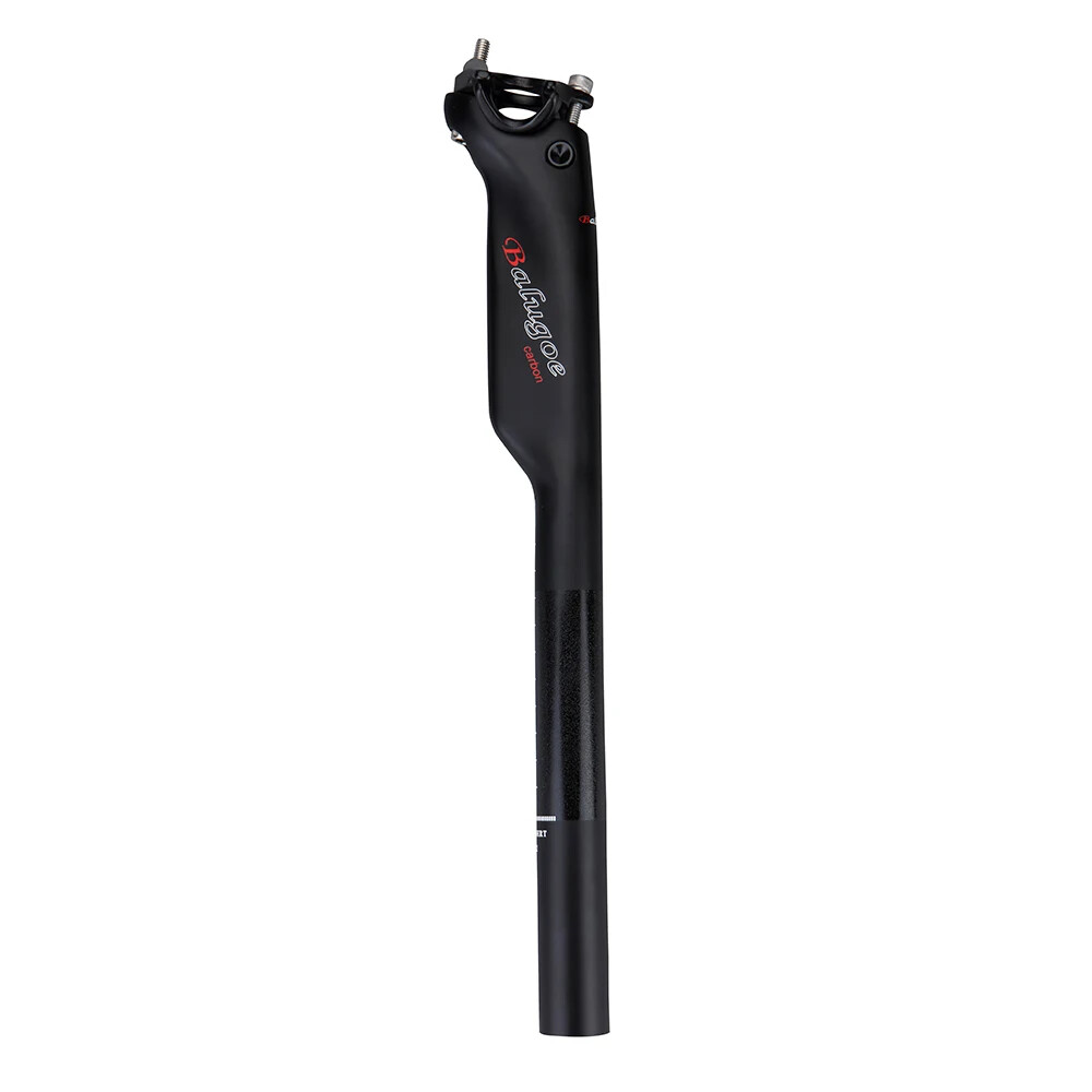 Carbon Fiber Bike Seat Post Saddle Tube Handlebar Stem Genuine Shock Car Car Rod