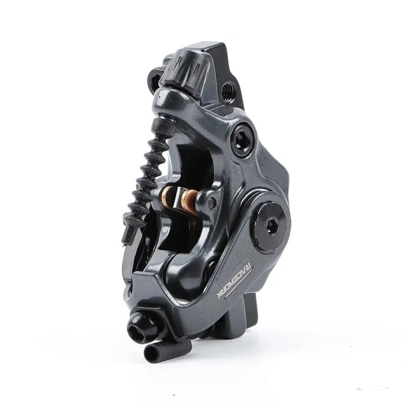 1 Pair Bicycle Brake Caliper Mechanical Disc Caliper MTB Pushe Piston Disc Brake