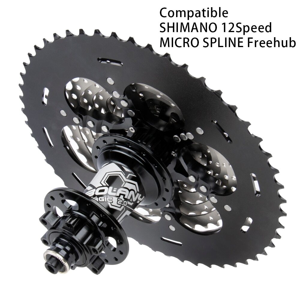 For Shimano HG/XD/MS 12 Speed MTB/Road Bicycle Freewheels Bike Cassettes 11-52T